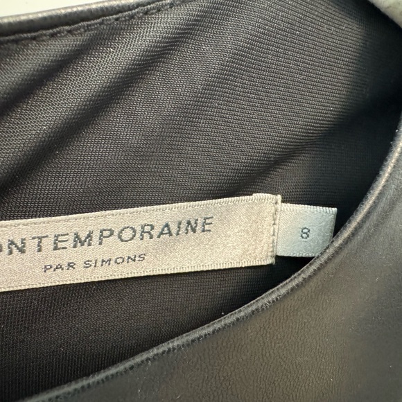 Simons vegan leather dress size 8 - Picture 4 of 6